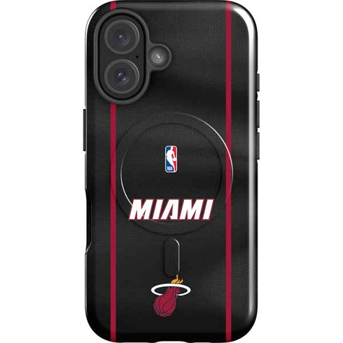 NBA Miami Heat Jersey iPhone 17 Magsafe Impact Case