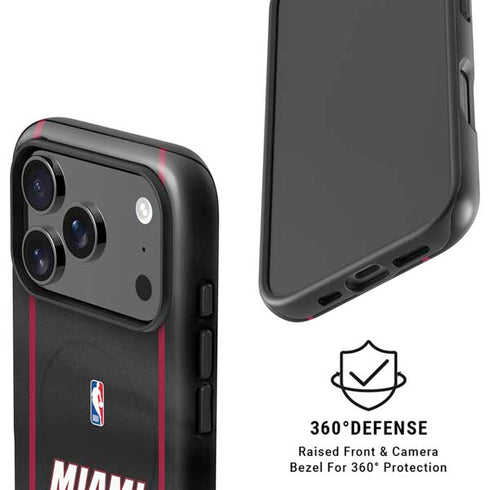NBA Miami Heat Jersey iPhone 17 Pro Magsafe Impact Case