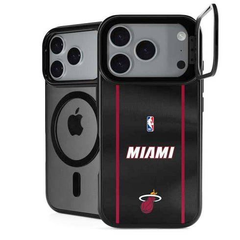 NBA Miami Heat Jersey iPhone 17 Pro Max Kickstand Case