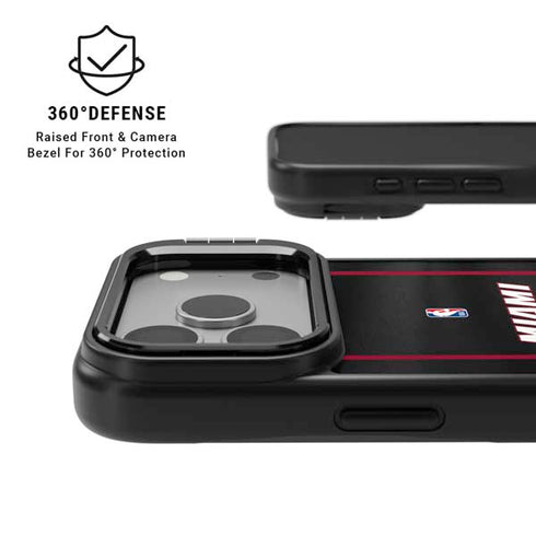 NBA Miami Heat Jersey iPhone 17 Pro Max Kickstand Case