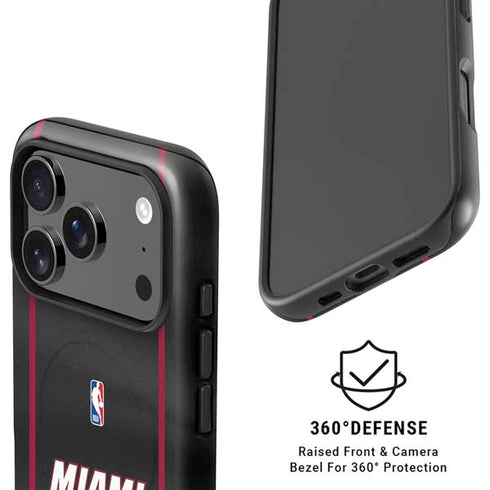 NBA Miami Heat Jersey iPhone 17 Pro Max Magsafe Impact Case