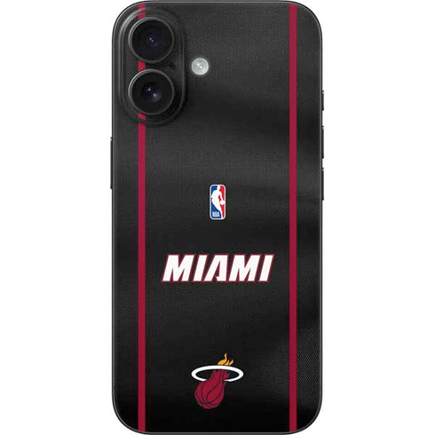 NBA Miami Heat Jersey iPhone 17 Skin
