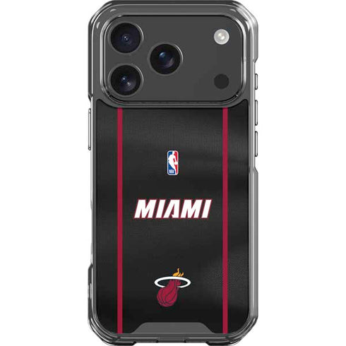 NBA Miami Heat Jersey iPhone 18 Pro Clear Case