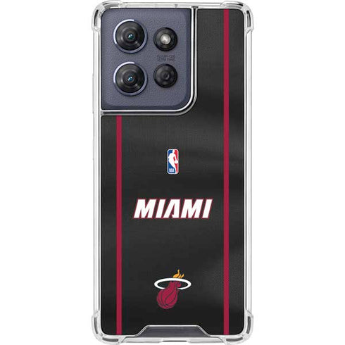 NBA Miami Heat Jersey Moto G Stylus 5G (2025) Clear Case