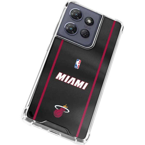 NBA Miami Heat Jersey Moto G Stylus 5G (2025) Clear Case