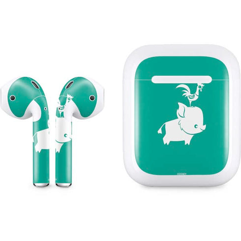 Disney Moana Heihei and Pua Apple AirPods Skin