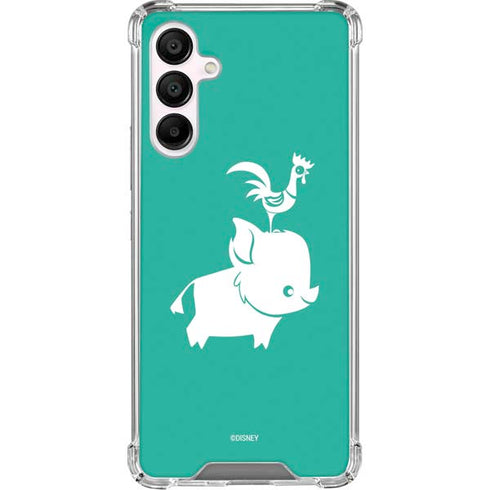 Disney Princess Moana Heihei and Pua Galaxy A16 5G Clear Case