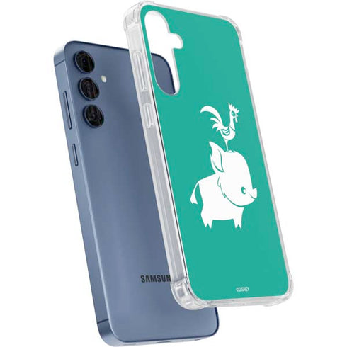 Disney Moana Heihei and Pua Galaxy A55 5G Clear Case