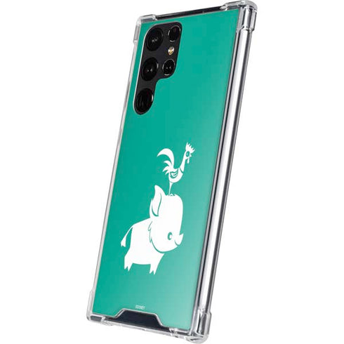 Disney Moana Heihei and Pua Galaxy S23 Ultra Clear Case
