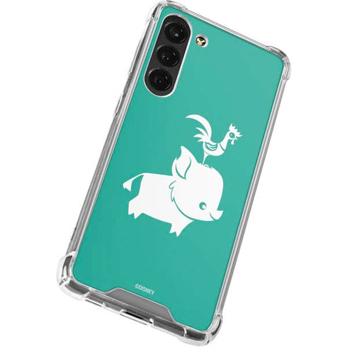 Disney Princess Moana Heihei and Pua Galaxy S24 FE Clear Case