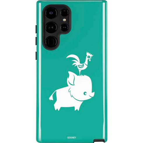 Disney Princess Moana Heihei and Pua Galaxy Cases