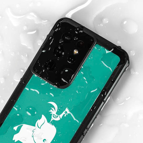 Disney Moana Heihei and Pua Galaxy S24 Ultra Waterproof Case