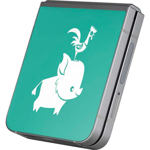 Disney Princess Moana Heihei and Pua Galaxy Z Flip6 Skin