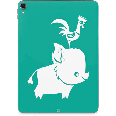 Disney Moana Heihei and Pua Apple iPad Pro Skin
