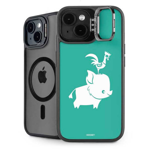 Disney Princess Moana Heihei and Pua iPhone 15 Kickstand Case