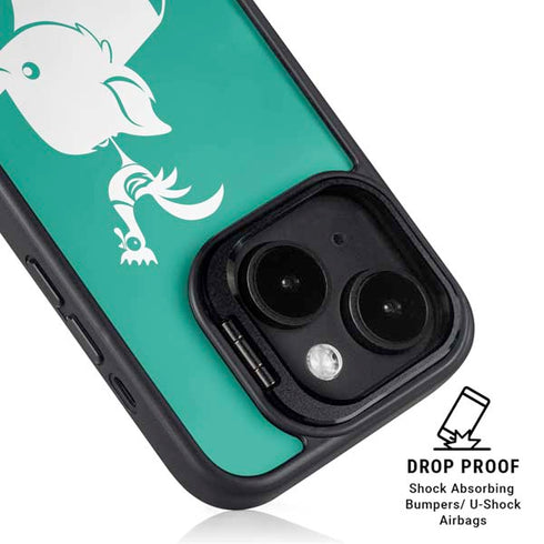 Disney Princess Moana Heihei and Pua iPhone 15 Kickstand Case
