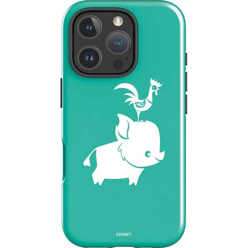 Disney Princess Moana Heihei and Pua iPhone 16 Pro Impact Case