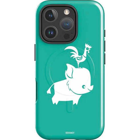 Disney Princess Moana Heihei and Pua iPhone 16 Pro Magsafe Impact Case