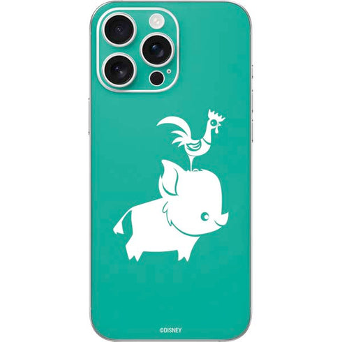 Disney Princess Moana Heihei and Pua iPhone 16 Pro Max Skin