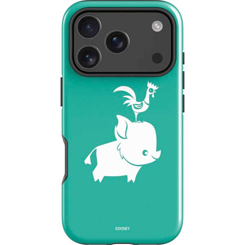 Disney Princess Moana Heihei and Pua iPhone 18 Pro Impact Case