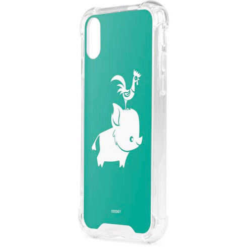 Disney Moana Heihei and Pua iPhone XS Clear Case