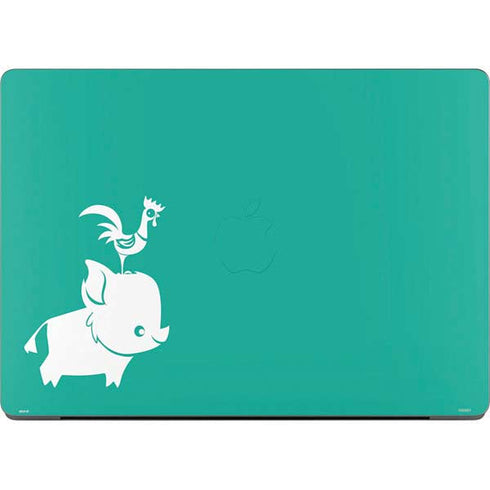 Disney Princess Moana Heihei and Pua Apple MacBook Pro 14-inch Skin