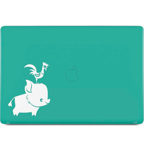 Disney Princess Moana Heihei and Pua MacBook Skins
