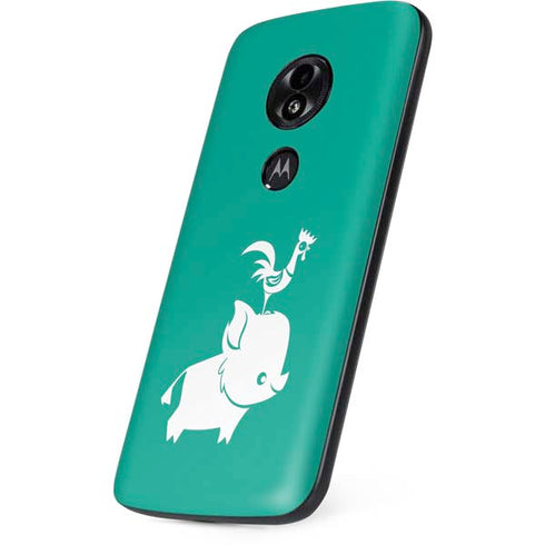 Disney Moana Heihei and Pua Moto E5 Play Skin