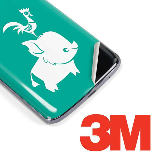 Disney Moana Heihei and Pua Moto E5 Plus Skin