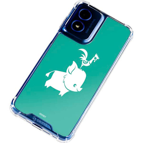 Disney Princess Moana Heihei and Pua Moto G 5G (2024) Clear Case