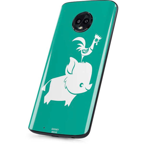 Disney Moana Heihei and Pua Moto G6 Skin
