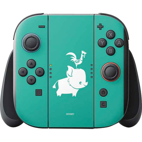 Disney Princess Moana Heihei and Pua Nintendo Switch 2 (2025) with Joy-Con Skin
