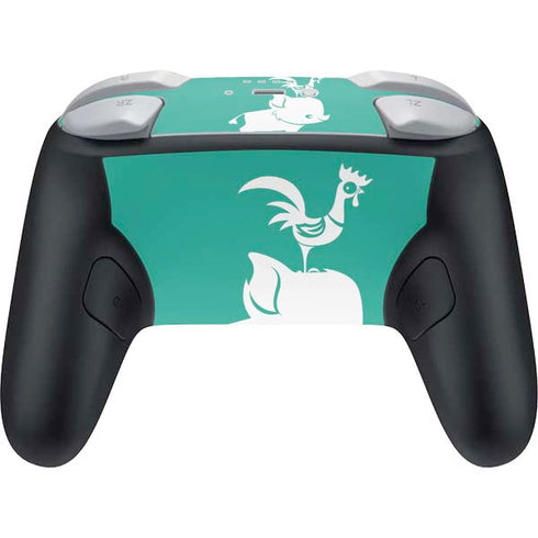 Disney Princess Moana Heihei and Pua Nintendo Switch 2 (2025) Pro Controller Skin