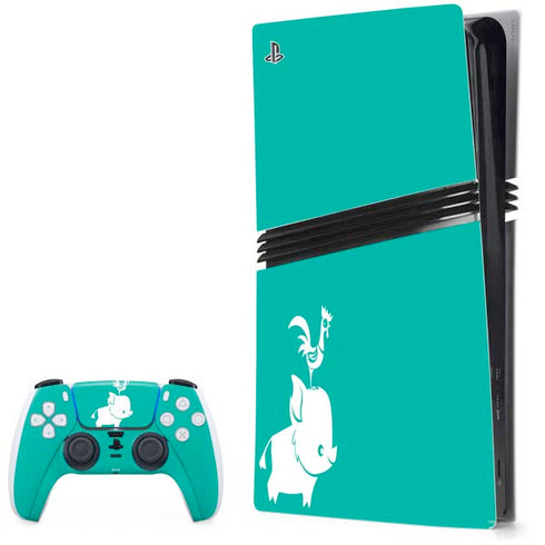 Disney Princess Moana Heihei and Pua PlayStation PS5 Skins