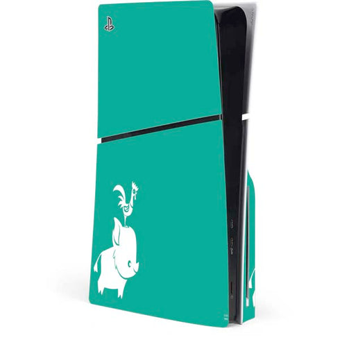 Disney Princess Moana Heihei and Pua PlayStation PS5 Skins