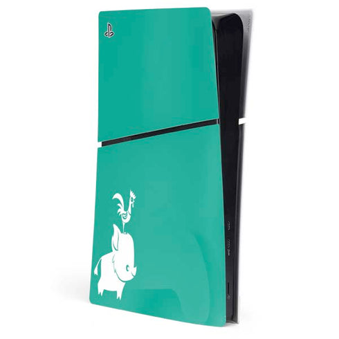 Disney Moana Heihei and Pua PS5 Slim Digital Edition Console Skin