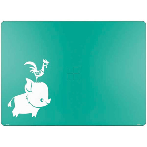 Disney Princess Moana Heihei and Pua Surface Laptop 7 13.8in Skin