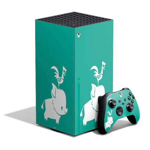 Disney Princess Moana Heihei and Pua XBox Series X Digital Edition Bundle Skin