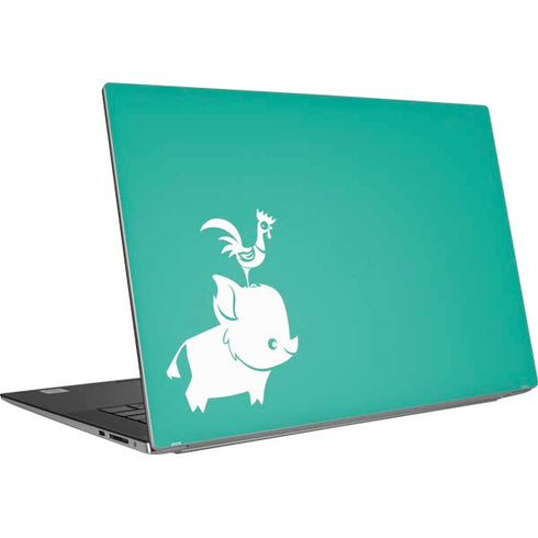 Disney Princess Moana Heihei and Pua Dell XPS Skin