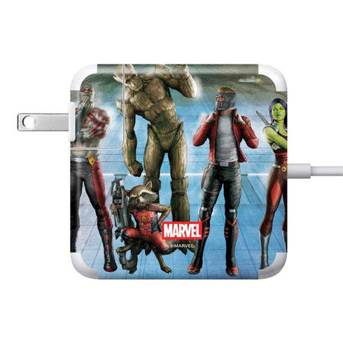 Marvel Guardians of the Galaxy Hero Squad 85W Power Adapter (15 and 17 inch MacBook Pro Charger) Skin