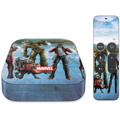 Marvel Guardians of the Galaxy Hero Squad Apple TV Skin