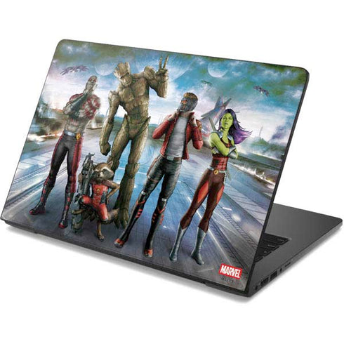 Marvel Guardians of the Galaxy Hero Squad Dell Chromebook Skin
