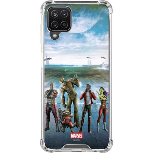 Marvel Guardians of the Galaxy Hero Squad Galaxy A12 Clear Case