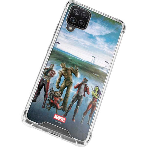 Marvel Guardians of the Galaxy Hero Squad Galaxy A12 Clear Case