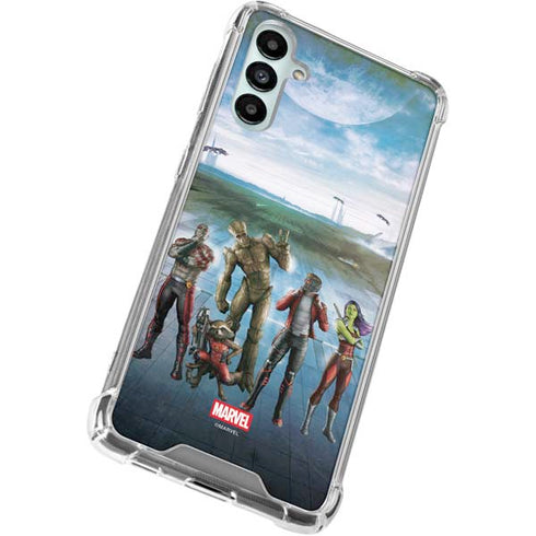 Marvel Guardians of the Galaxy Hero Squad Galaxy A15 5G Clear Case