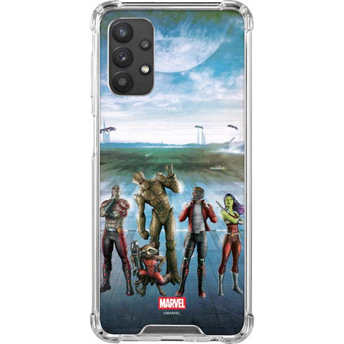 Marvel Guardians of the Galaxy Hero Squad Galaxy A32 5G Clear Case