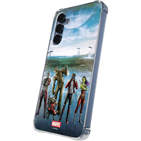 Marvel Guardians of the Galaxy Hero Squad Galaxy A35 5G Clear Case