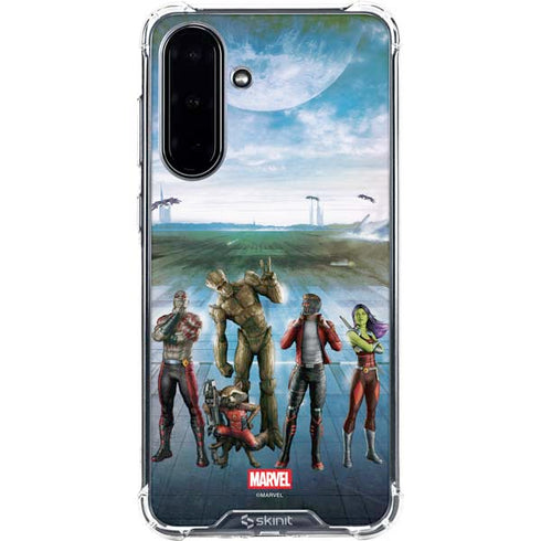 Marvel Guardians of the Galaxy Hero Squad Galaxy A36 5G Clear Case