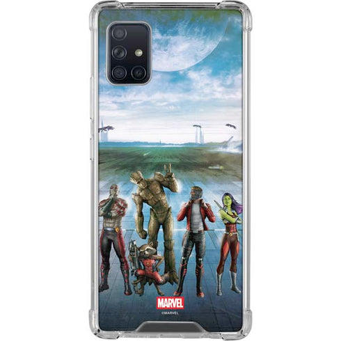 Marvel Guardians of the Galaxy Hero Squad Galaxy A51 5G Clear Case