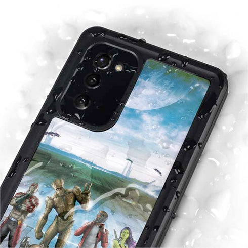 Marvel Guardians of the Galaxy Hero Squad Galaxy Note20 5G Waterproof Case